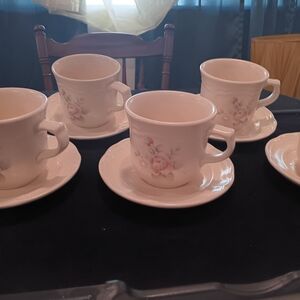 Pfaltzgraph Tea Rose Set of cups and saucers